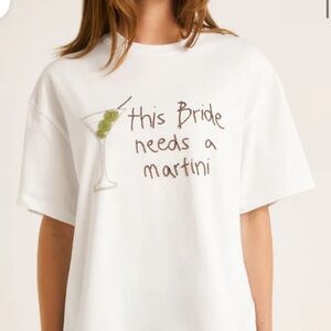 Bride Needs a Martini Beaded Shirt